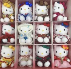 世界のハローキティ ぬいぐるみ 12体セット ハローキティ ぬいぐるみ 12体セット - メルカリ