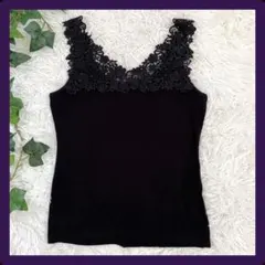 ★送料無料★Wacoal✨PARFAGE　ダブルフロント キャミソール ブラック