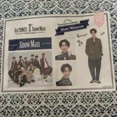 Snow Man 1st Anniversary 渡辺翔太 ステッカーセット
