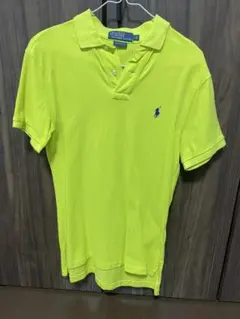 【美品】Polo by ラルフローレン ポロシャツ ライムグリーン サイズS