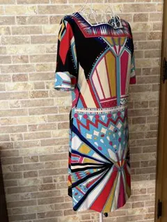 【特別限定セール】 EMILIO PUCCI エミリオプッチ ひざ丈ワンピースのサムネイル