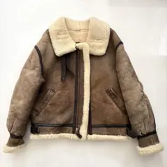 お値下げ済み 希少サイズ(44)AVIREX/B-3ムートンフライトジャケット