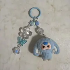 ラブブ キーホルダー ハンドメイド