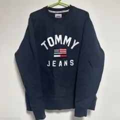 TOMMY JEANS ネイビー トレーナー Mサイズ