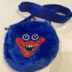 Poppy Playtime ハギーワギー　ショルダーバッグ　ポーチ　ブルー