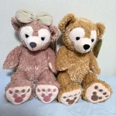 ダッフィー&シェリーメイぬいぐるみSサイズ JCBメンバーズセレクション