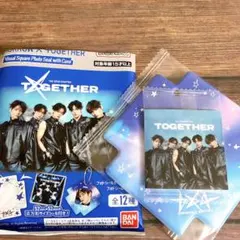 TXT ビジュアルスクエアフォトシール　ケース　オールver.