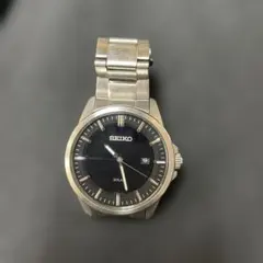 SEIKO 腕時計 デイト メンズ ステンレス ラウンド 6N42-00D0 黒 - メルカリ