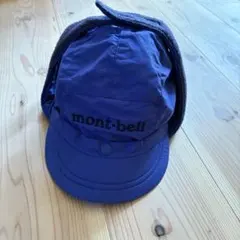 mont-bell 80年代　耳当て付きキャップ　フリース