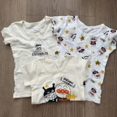 アンパンマン シャツ肌着 半袖　3枚セット 90cm