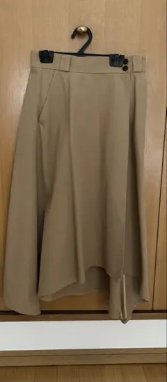 アローズ　ベージュ フレアスカート　ビームス シップス アンタイトル