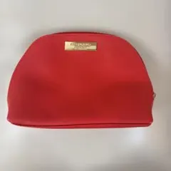 Ferragamo 赤 Turkish Airlines ビジネスクラス　ポーチ