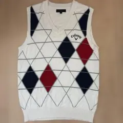 Callaway アーガイル ゴルフベスト