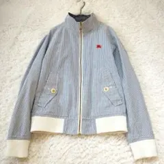 希少✨美品　バーバリーブラックレーベル　リバーシブル　スイングトップ　ホースロゴ