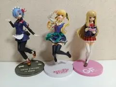 フィギュアセット （レム、英梨々、クロエ・ルメール）