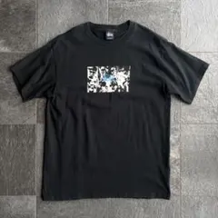 90s usa製 stussy Tシャツ ブラック L