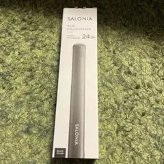 SALONIA ヘアストレートナー SL-004SGO 24mm ブラック