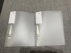 セリアA5スリム2リングファイル　2つセット