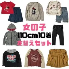 まとめ売り 女の子 110cm 10点 子供服 秋 ユニクロ ワスク