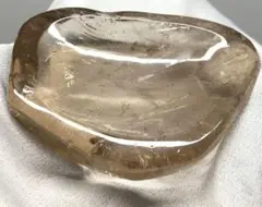 超希少　レインボー入り　ライトスモーキー　水晶　お皿　トレイ