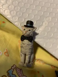 タキシード猫の置物 2016年製