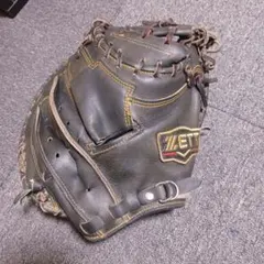 ZETT プロステイタス軟式キャッチャーミット黒