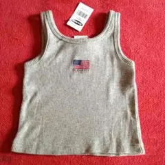 ＊oldnavyタンクトップ＊新品＊霜降りグレー＊１８〜２４m＊