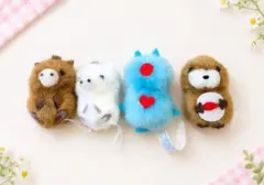 ぴよりーな　うま　クリオネ　らっこ　人形 ぬいぐるみ