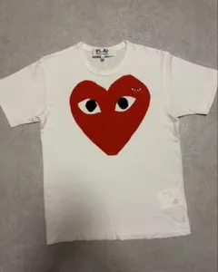 PLAY COMME des GARCONS 티셔츠 화이트 S