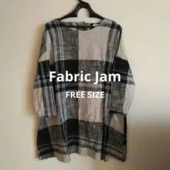 ☆Fabric Jam☆チェック柄チュニック☆FREESIZE☆