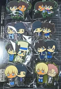 名探偵コナン ちょこかわ ツイン ラバーストラップ 8種セット