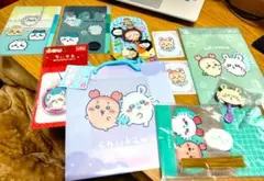 【本日限定価格！】ちいかわ　モモンガ　カニちゃん　古本屋　グッズ　セット