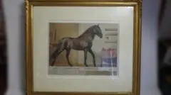 平山郁夫 西域の馬 複製画 - メルカリ