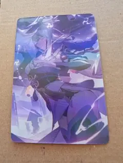 原神　雷電将軍　カード