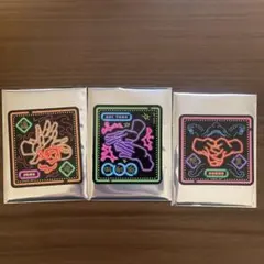 呪術廻戦　渋谷事変×死滅回遊　掌印ステッカー　3点