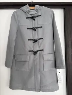 ライトグレー ダッフルコート M