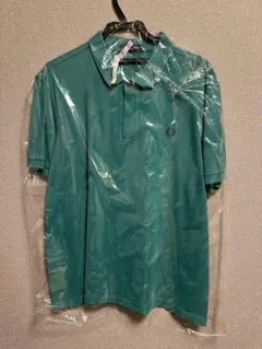 フレッドペリー ポロシャツ ディープミント メンズ 鹿の子 ロゴ XL
