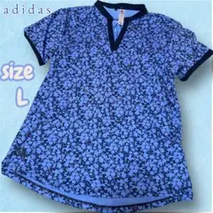 【adidas】アディダス ゴルフ 半袖　スキッパーシャツ ポロシャツ L新品