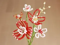 枯れない花 ビーズフラワー ブーケ インテリア 北欧 造花 プレゼント