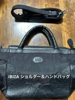 IBIZA ショルダー＆ハンドバッグ　ブラック