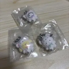 サンリオ　ふわふわスノー　めじるしアクセサリー　セット