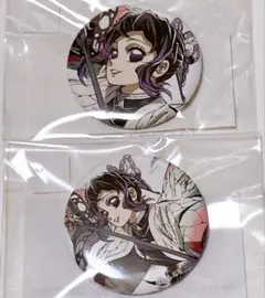 鬼滅の刃 C105 幕間画 webくじ F賞 44mm缶バッジ 胡蝶しのぶ ③