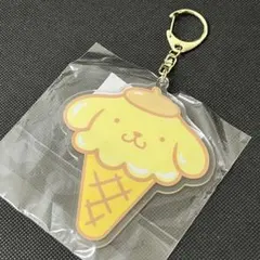 新品❣サンリオカフェワゴン限定❥アクリルキーホルダー❥ポムポムプリン