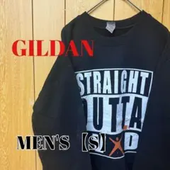 TP97【US輸入】GILDAN(ギルダン)　スウェット【メンズS】ブラック