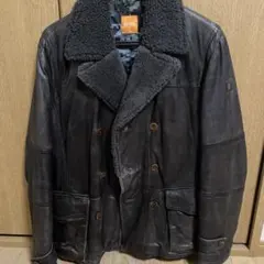 BOSS 本革レザージャケット ヴィンテージ