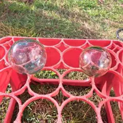 ガラス玉　浮き玉2こセットのサムネイル
