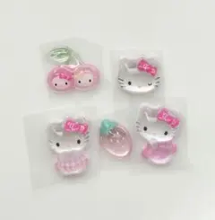 正規品　ボンボンドロップシール　ミニ　ハローキティ　ピンク　サンリオ