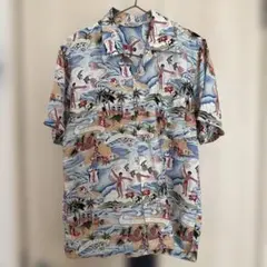50s アロハシャツ royalpalm - メルカリ