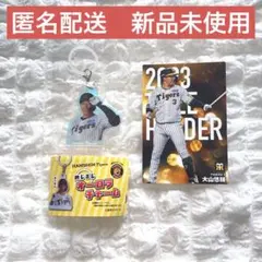 阪神タイガース　めじるしオーロラチャーム　大山悠輔　プロ野球チップス　タイトル