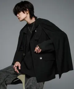 ADRER cape sleeve jacket / ケープスリーブジャケットのサムネイル